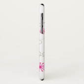 Eenvoudig Chic White Cherry Blossom Case-Mate iPhone Case (Achterkant/links)