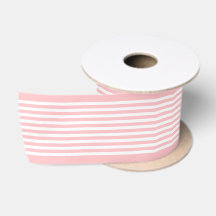 Eenvoudig Chic Wit Strepenpatroon Op Roze Rood