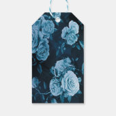 Eenvoudig chique gouden geometrisch Lijst Vrijgeze Cadeaulabel (Achterkant)