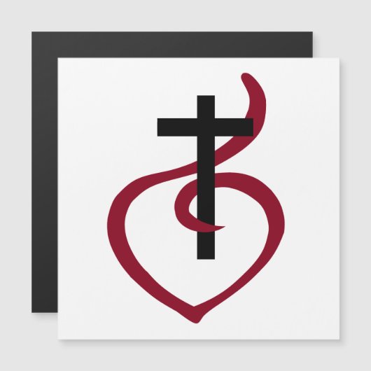 Eenvoudig Christelijk kruisje (Voorkant / Achterkant)