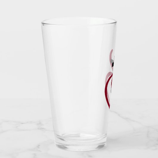 Eenvoudig Christelijk kruisje Glas (Rechts)
