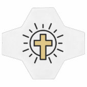 Eenvoudig Christelijk kruisje Voetbal (Enkel)