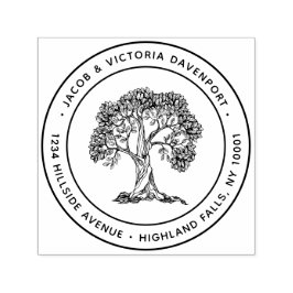 Eenvoudig Christelijk Life Return-adres Zelfinktende Stempel