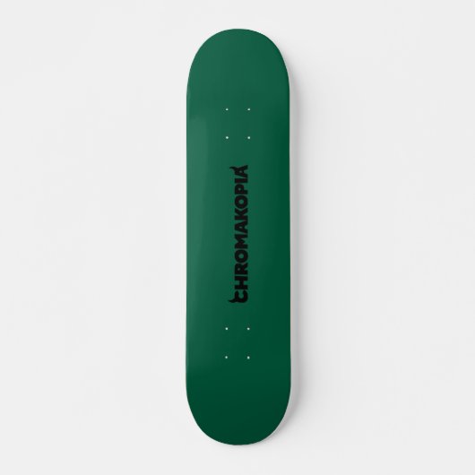 EENVOUDIG CHROMAKOPIA SKATEBOARD (Voorkant)