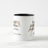 Eenvoudig citaat met jumperpaarden mok (Midden)