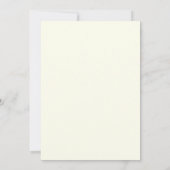 Eenvoudig Classic Save the Date Note Ivory Backgro (Achterkant)