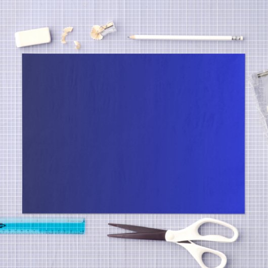 Eenvoudig Classy Blauw Gradiënt Tissue Papier (Craft)