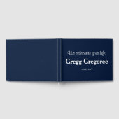 Eenvoudig condoleanceboek gastenboek (Volledig)