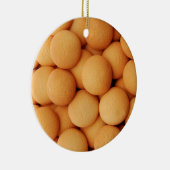 Eenvoudig cookiepatroon keramisch ornament (Rechts)