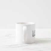 Eenvoudig, cool, modern, stedelijk design van Love Espresso Kop (Achterkant)