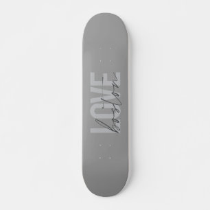 Eenvoudig, cool, modern, stedelijk design van Love Persoonlijk Skateboard