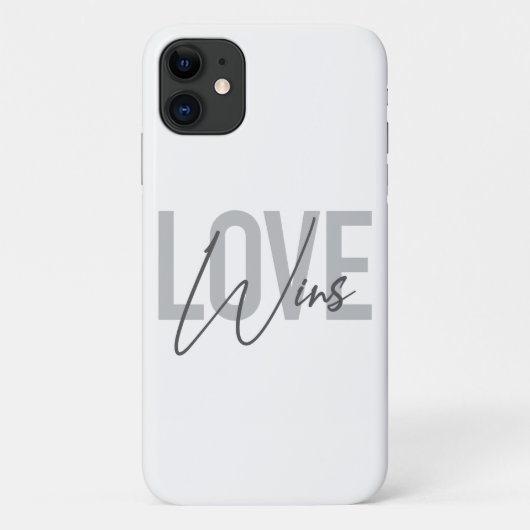 Eenvoudig, cool, stedelijk, trendy, modern Love Wi Case-Mate iPhone Case (Achterkant)