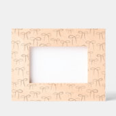 Eenvoudig Coquette Bow-patroon Gegraveerde Lijstjes (Voorkant)