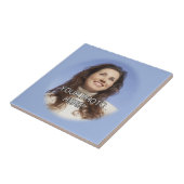 Eenvoudig Creëer a Tegel/Trivet ~ Voeg uw foto toe Tegeltje (Zijkant)