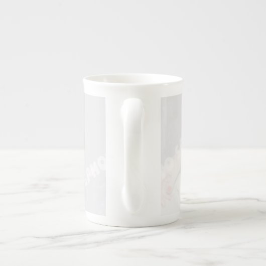 Eenvoudig creëer je eigen foto Bone China mok (Achterkant)