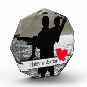 Eenvoudig Creëer je eigen foto toevoegen Logo Foto (Links)