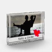 Eenvoudig Creëer je eigen foto toevoegen Logo Foto (Links)