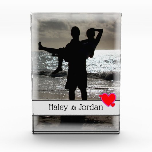 Eenvoudig Creëer je eigen foto toevoegen Logo Foto (Voorkant)