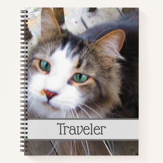 Eenvoudig Creëer je eigen foto's toevoegen 2 aange Notitieboek (Voorkant)