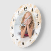 Eenvoudig creëer uw afbeelding Zazzle Grote Klok (Hoek)