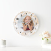 Eenvoudig creëer uw afbeelding Zazzle Grote Klok (Huis)