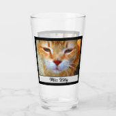 Eenvoudig Creëer uw eigen foto's toevoegen 2 aange Glas (Achterkant)