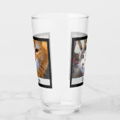 Eenvoudig Creëer uw eigen foto's toevoegen 2 aange Glas (Rechts)