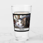 Eenvoudig Creëer uw eigen foto's toevoegen 2 aange Glas (Voorkant)