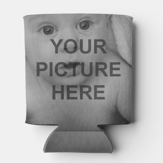 Eenvoudig Creëer uw eigen Logo Fotoontwerp toevoeg Blikjeskoeler (Achterkant)