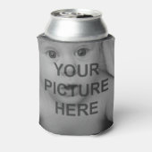 Eenvoudig Creëer uw eigen Logo Fotoontwerp toevoeg Blikjeskoeler (Blikje Achterkant)