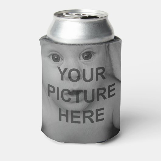 Eenvoudig Creëer uw eigen Logo Fotoontwerp toevoeg Blikjeskoeler (Blikje Achterkant)