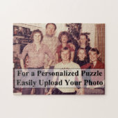 Eenvoudig Creëer Uw eigen puzzel Legpuzzel (Horizontaal)