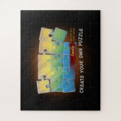 Eenvoudig Creëer uw eigen puzzel met uw Afbeelding (Verticaal)