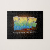 Eenvoudig Creëer uw eigen puzzel met uw Afbeelding Legpuzzel (Horizontaal)