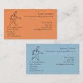 Eenvoudig Creëer uw eigen spannende generieke huis Visitekaartje (Voorkant / Achterkant)