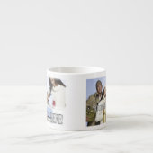 Eenvoudig creëer uw eigen Zazzle Expresso-Mok Espresso Kop (Voorkant)