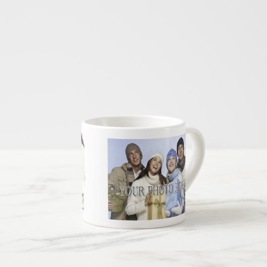 Eenvoudig creëer uw eigen Zazzle Expresso-Mok Espresso Kop (Voorkant rechts)