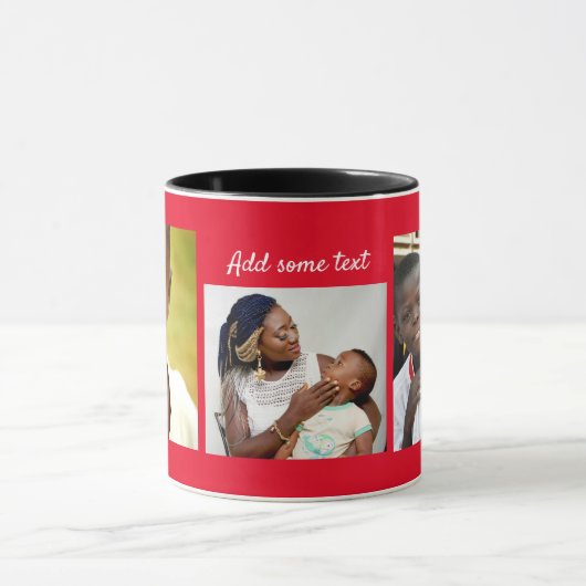 Eenvoudig Creëer uw persoonlijke aangepaste foto Mok (Midden)