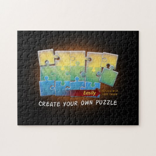 Eenvoudig Creëer Uw Puzzle met Foto Legpuzzel (Horizontaal)