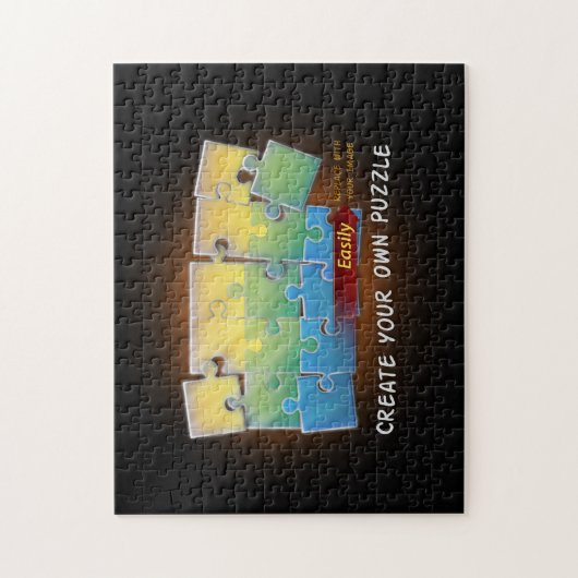 Eenvoudig Creëer Uw Puzzle met Foto Legpuzzel (Verticaal)