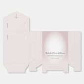 Eenvoudig Cross Roos Gold Eerste Communie Bedankdoosjes (Ongevouwen)