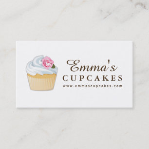 Eenvoudig  Cupcake-Visitekaartje Visitekaartje