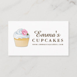 Eenvoudig  Cupcake-Visitekaartje Visitekaartje