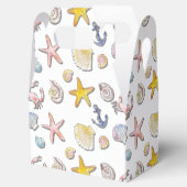 Eenvoudig Cute Strand Design Bedankdoosjes (Geopend)