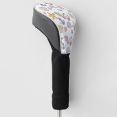Eenvoudig Cute Strand Design  Golfheadcover (Schuin)