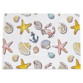 Eenvoudig Cute Strand Design Groot Cadeauzakje (Voorkant)