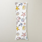 Eenvoudig Cute Strand Design Lichaamskussen (Voorkant Verticaal)