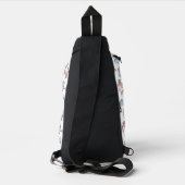 Eenvoudig Cute Strand Design Sling Bag (Achterkant)