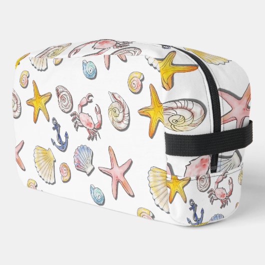 Eenvoudig Cute Strand Design Toilettasje (Linkerhoek)