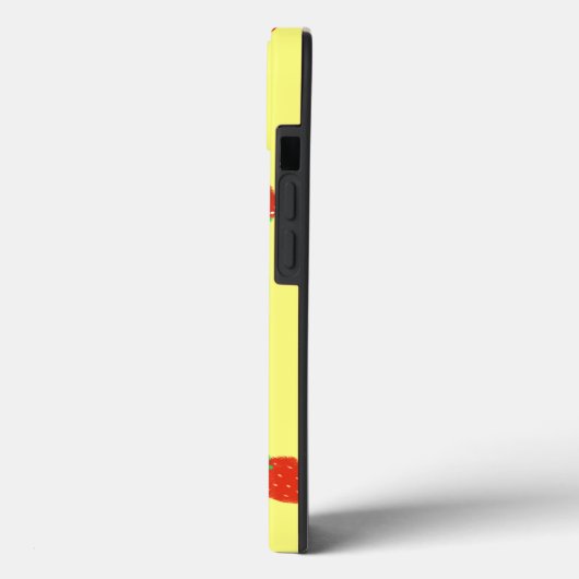 Eenvoudig Cute Strawberry Phone case (Achterkant / Links)